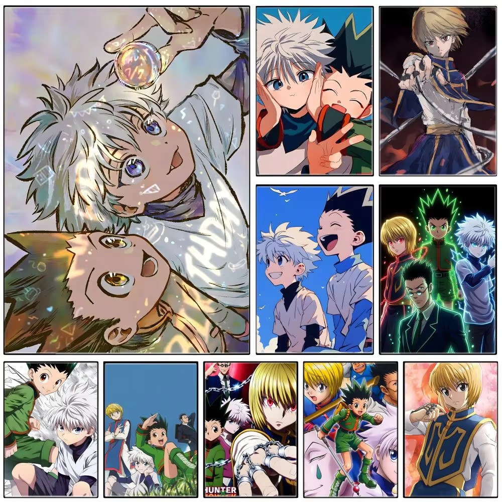Photo Mosaic Print - Lukisan Berlian Animasi H-Hunter X Hunter