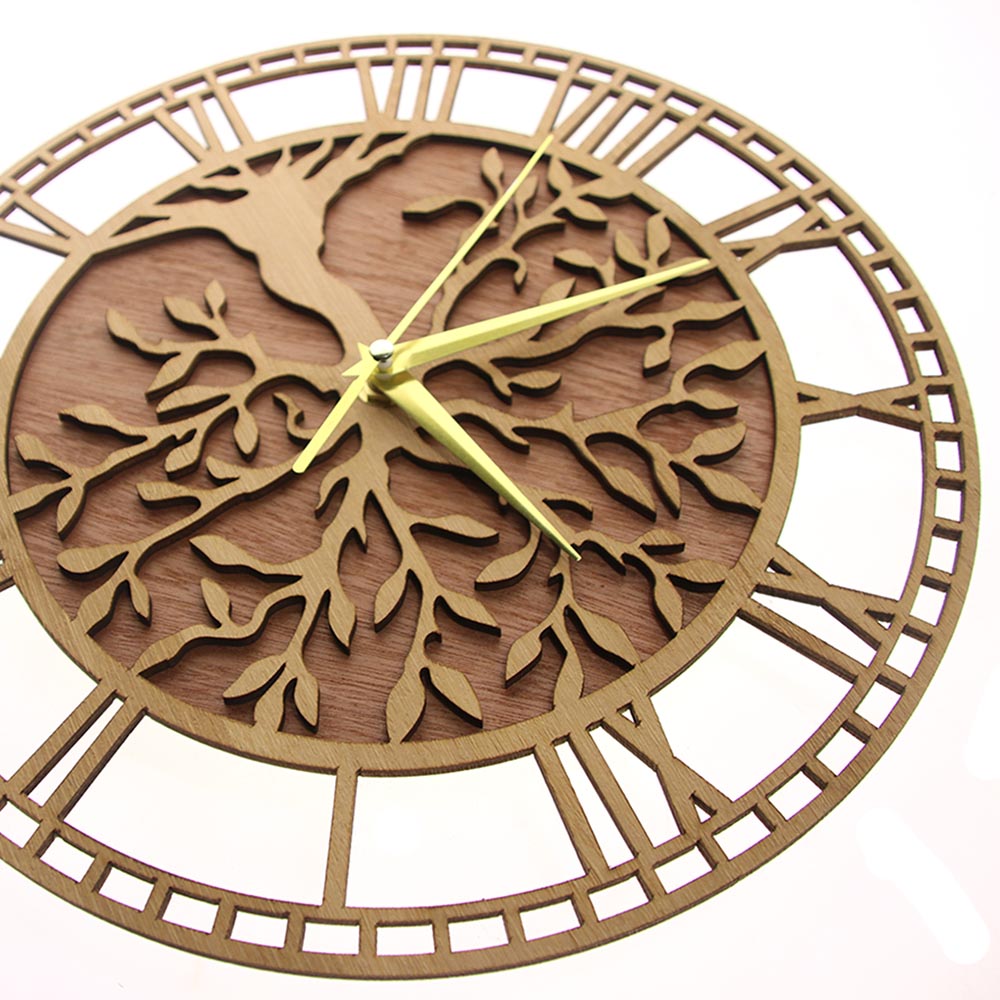 Pohon Kehidupan Jam Dinding Ka - Family Tree Print ulasan dan harga
